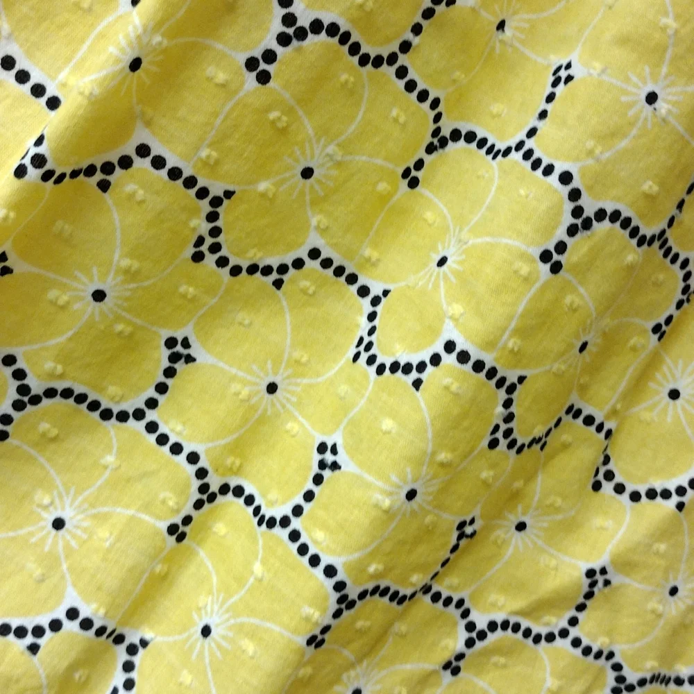 Beautiful Teen/Ladies Yellow/ Black Flower Sundress sz 5 / 6 By Xoxo - Picture 5 of 11